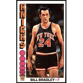 1976 Topps # 43 Bill Bradley New York Knicks (Basketball Card) NM Knicks Princeton