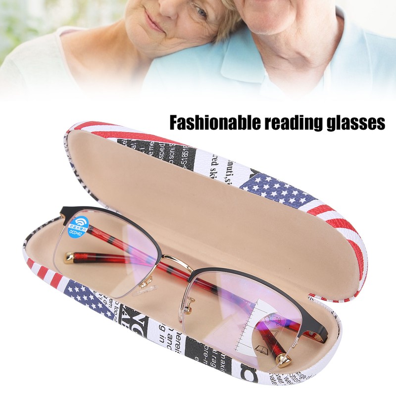 Zoom Presbyopic Glasses Blue Light Blocking Reading Glasses Unisex Elderly