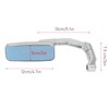Rear View Side Mirrors Rotatable Bending Bar Retro Rugged High