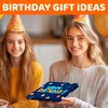 HAPPYPOP 16 Year Old Gifts - Black 16th Birthday Socks