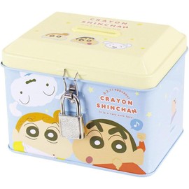 Tees Factory Crayon Shin-chan Can Bank with Keys, H3.3 x 4.4 x 3.3 inches (84 x 113 x 83 mm), KS-5545242AP