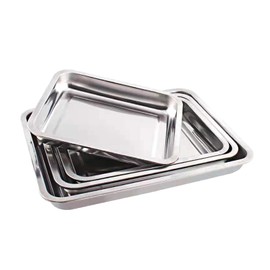 Rolling Trays Premium Metal Tray with Design - Perfect Size for Home Or Travel Accessories