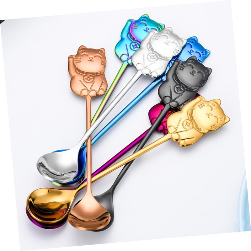 UPKOCH 304 Metal Spice Spoons, Honey Spoons, Coffee Mixer, Coffee