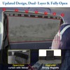 Car Window Shades, [2025 Updated] 2 Pack Car Sun Shade