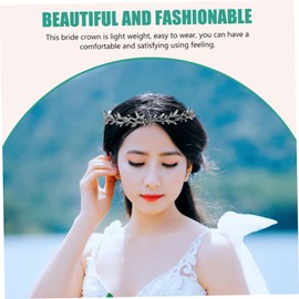 Beavorty Corona de Metal con Diseño de Espinas Diadema Elegante para Bodas y Fiestas - Accesorio Ligero y Duradero para Novias Mujeres y Damas de Honor en Celebraciones Especiales