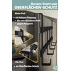 Menz Door Coat Rack, Stainless Steel - Black Door Coat