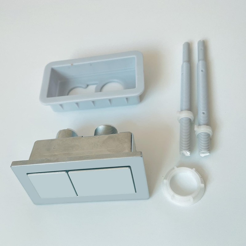 WinZo Universal Rectangle Push Button for Toilet Tank Lid Replacement