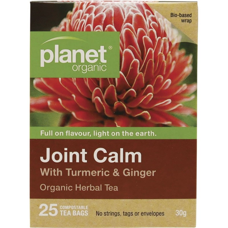 Planet Organic Organic Joint Calm with Turmeric & Ginger Herbal