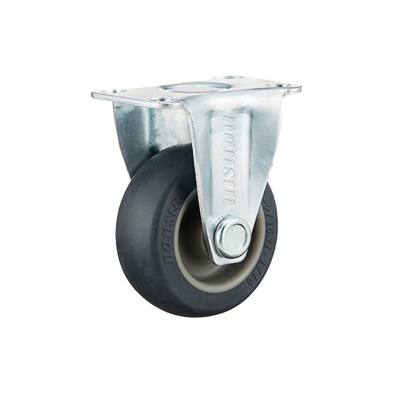 nansin Universal Caster Fixed φ 65 Elastomer Wheels SKC –