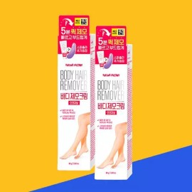 Primofactory 프리모팩토리 바디 제모크림 오리지널 80g x 2개 [바디 제모크림 인샤워 80g x 2개] Primo Factory Body Hair Removal Cream Original 80g x 2 [Body Hair Removal Cream In-Shower 80g x 2]