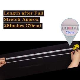 WeKen Redes Para El Cabello, 20 Piezas De 28 "De Elasticidad Invisible Redes Para El Cabello De Malla Elástica Para Mujeres Dormir Hacer Moños Para El Cabello Bailarina De Ballet Cocina Servicio De Al