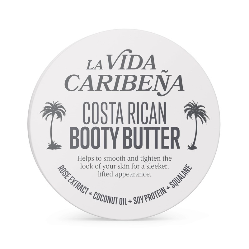 La Vida Caribena Costa Rican Booty Butter, Skin Smoothing Body
