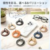 GaNPow Genuine Leather Smartphone Ring, Mobile Ring, MagSafe Bunker Ring,