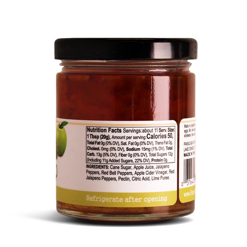 Paradigm Foodworks Apple Jalapeno Jelly, 7 Ounce