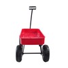 Outdoor Wagon All Terrain Pulling Air Tires Children Kid Garden