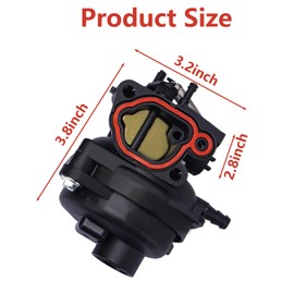 superbobi 799584 Carburetor Kit Replacement for craftsman m220 model 12A-A26B793 Lawn Mower Tb110 Tb115 Tb200 Tb230 550EX 625EX 675EX 725EXI, Replace for 799584 799583 592361 594057 594058