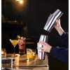 Stainless Steel Cocktail Shaker, Boston Shaker for Bartender, Practice and