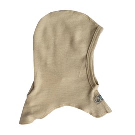 Lilano, Children's / Baby Balaclava Hat, 70% Wool (kbT), 30% Silk, 210 g/m², sand