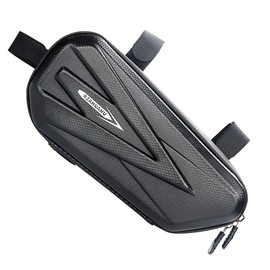 NIERBO Bolsa Lateral para Moto, Funda Rígida Eva con 4 Correas de Montaje, Bolsa Universal a Prueba de Salpicaduras para Organización Diaria (derecha)