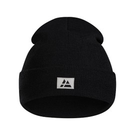 DANISH ENDURANCE Recycled Polyester Beanie (Black)