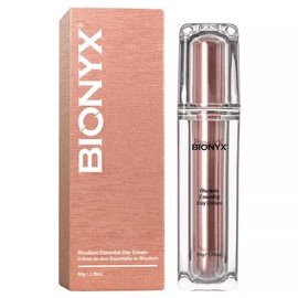 Bionyx Rhodium Essential Day Cream for Women - Contains Colloidal Platinum and Shea Butter - Hydrating Face Moisturizer for All Skin Types - 1.76 Fl. Oz.