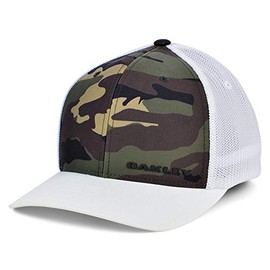 Oakley Indy Stretch-Fitted Cap White/Camo