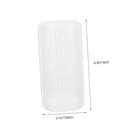 ABOOFAN 2Pcs Dustproof Makeup Brush Holder with Lid Cosmetic Organizer Storage Container for Easy Access Stylish Pencil Cup for Vanity Desk Organization