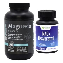 Magnesio Complex 180 Caps Nad Kit Equilibrio Relaj