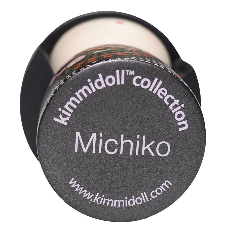 Kimmidoll TGKFL150 Kokeshi MICHIKO Doll, Height 4.3 inches (11 cm)