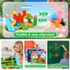 Goody King 200pcs Magnetic Blocks with Light Blocks, Educational Sensory