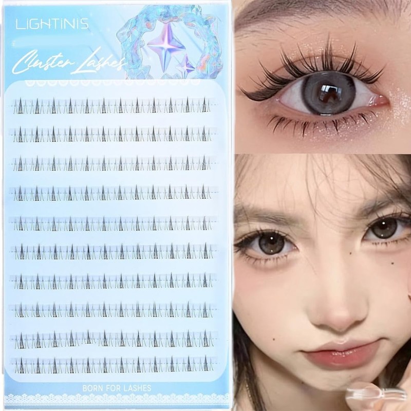HLNWPJYCX False Eyelashes, Lower Eyelashes, Partial False Eyelashes, No Glue