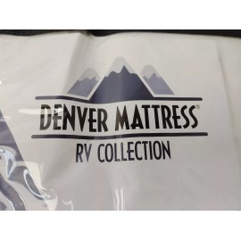 DENVER MATTRESS 343491 KING SIZE PILLOW 100% COTTON HYPOALLERGENIC RV / CAMPER