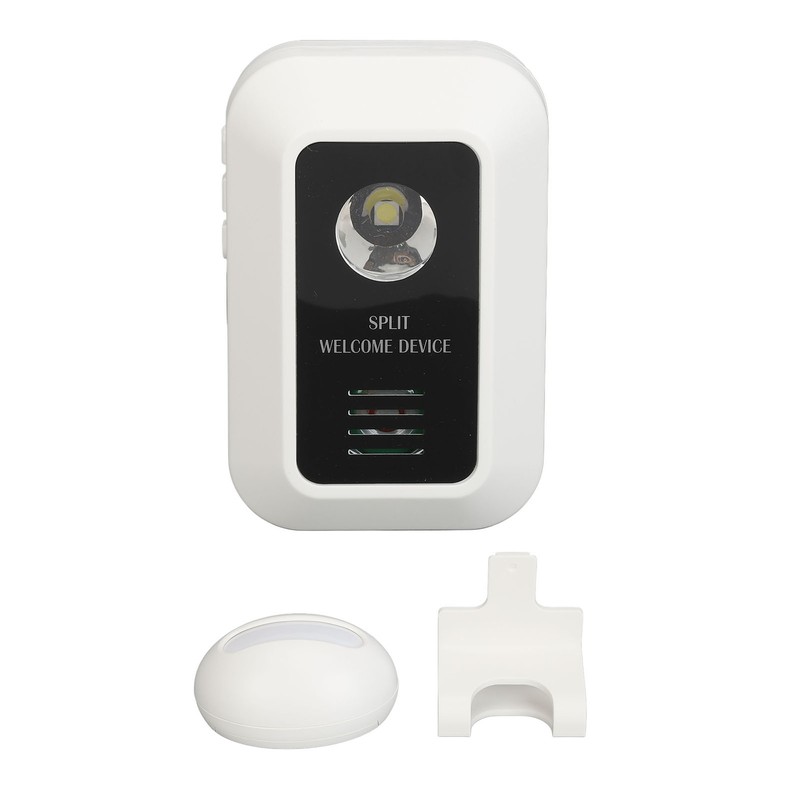 Wireless Motion Detector Alarm 32 Song 490ft LED Night Light