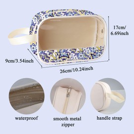 Italian Islands Gift Positano Delicious Italian Lemons Fresh Cosmetic Bag Southern Italy Travel Makeup Zipper Pouch (Lemon mb ca)