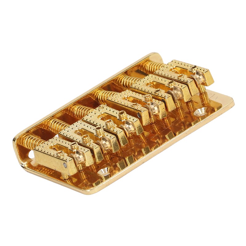 Electric Guitar Bridge 6 Strings 65mm Glossy Metal Guitar Hardtail