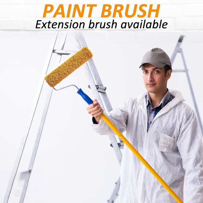 4 Pcs Textured Paint Roller 9 inch Small Texture Roller