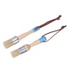 4PCS Paint Brush Bristles Wooden Handle for Furniture Tables Chairs