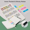 EMSHOI Graph Paper Notebook A5-320 Pages, Hardcover Leather, 100gsm Thick