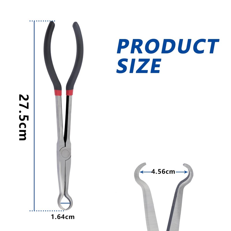 Spark Plug Remover, Professional O-Ring Spark Plug Pliers with 27.5