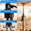 Xxerciz Beach Umbrella Hanging Hook, Backyard Umbrella Pole Hanging Holder