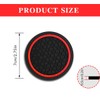 4PCS Car Cup Holder Coasters, Dustproof Automotive Interior Accessories Mat,2.75