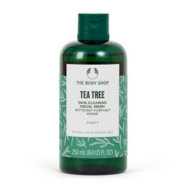 The Body Shop Limpiador facial de árbol de té, 8.4 onzas líquidas (vegano)