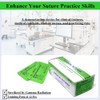 HTI 12/PK Training Suture Thread Teaching Individual Package Nylon Suturing