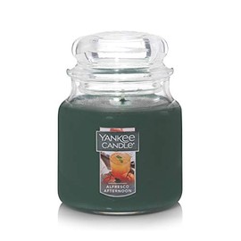Yankee Candle Alfresco Afternoon Scented, Classic 14.5oz Medium Jar Single Wick Candle, Over 65 Hours of Burn Time