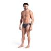 ARENA Men's Standard Performance Camo Kikko Swim Briefs, Black/Multi