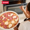 Bakken Swiss Pizza Tray Set 3-Piece – Gray Ceramic Coating,