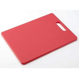 Garden Of Arts Extra Thick Flexible Plastic Cutting Board Mats with Holes for Hanging and Food Icons & EZ-Grip(Set of 1) Dishwasher Safe