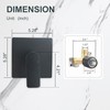 DEOLER Bathroom Shower Handle Valve Wall Mounted Shower Mixer Valves