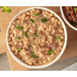 Burgers' Smokehouse Southern Style Ham & Beans (White Beans with Ham - Three 1 lb. bags.)