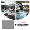 FOTGA 4mm ND64（1.8）6-stop Lens Filter 4×5.65in ND Filters Optical Glass